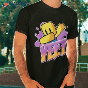 roblox yeet dabbing dab hand drawn gaming noob shirt tshirt