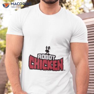 robot chicken logo shirt tshirt