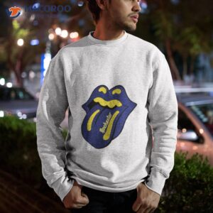 rochester lips yellowjackets rolling stones parody shirt sweatshirt