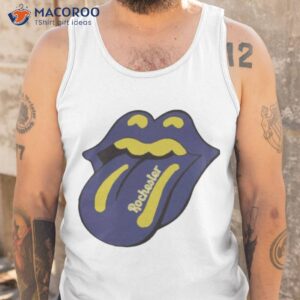 rochester lips yellowjackets rolling stones parody shirt tank top