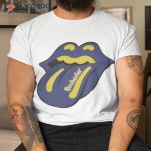 rochester lips yellowjackets rolling stones parody shirt tshirt 1