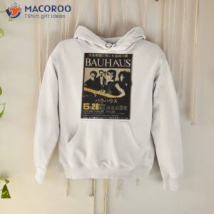 rock band bauhaus shirt hoodie