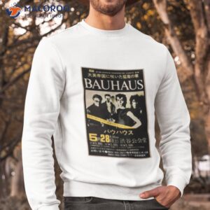 rock band bauhaus shirt sweatshirt