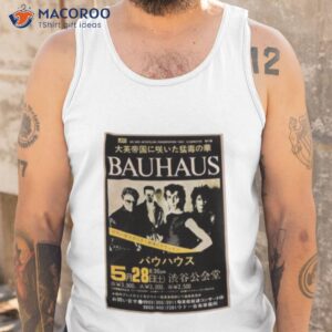 rock band bauhaus shirt tank top