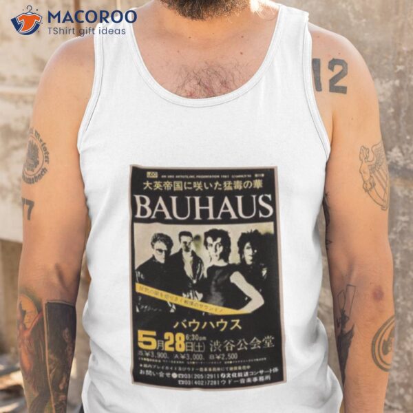 Rock Band Bauhaus Shirt