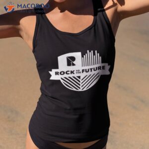 rock to the future logo shirt tank top 2