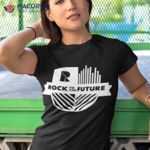 rock to the future logo shirt tshirt 1