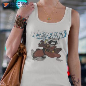 rocket raccoon character art shirt tank top 4