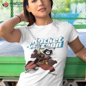 rocket raccoon character art shirt tshirt 1