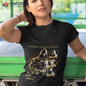 rogue 15th anniversary distressed character box up assassins creed shirt tshirt 1