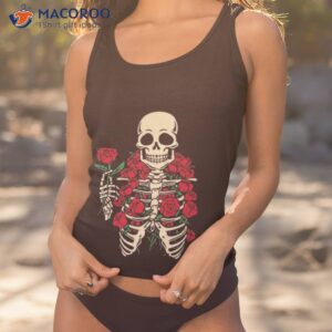 romantic rose skeleton 2023 shirt tank top 1