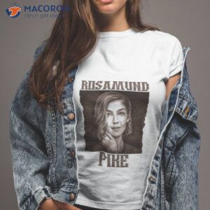 rosamund pike hand drawing graphic design and illustration by ironpalette shirt tshirt 2