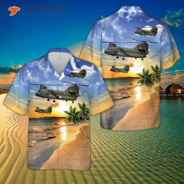 Royal Air Force Chinook Hc2 Hawaiian Shirt