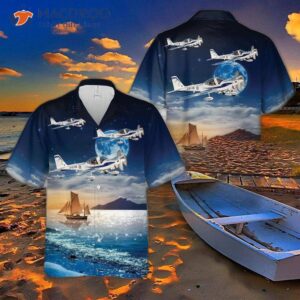 Royal Air Force Grob Tutor T.mk 1 Hawaiian-style Shirt