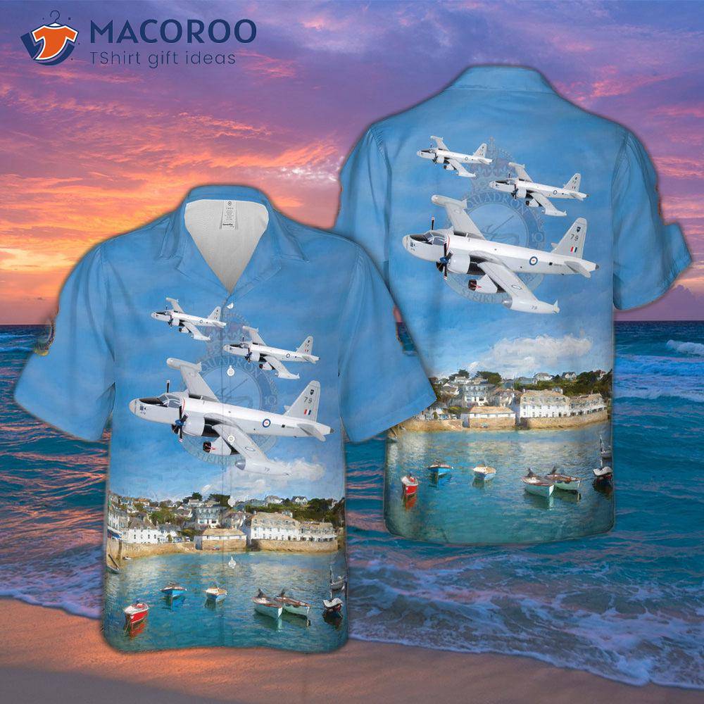 Royal Australian Air Force Number 10 P2v7 Neptune Hawaiian Shirt Royal Australian Air Force Number 10 P2v7 Neptune Hawaiian Shirt