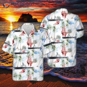 Royal Navy Hms Hermes (95) Hawaiian Shirt