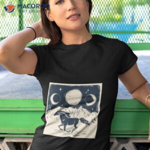 running with the moon shirt tshirt 1