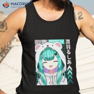 rushia with hoodie hololive cute shirt tank top 3 1