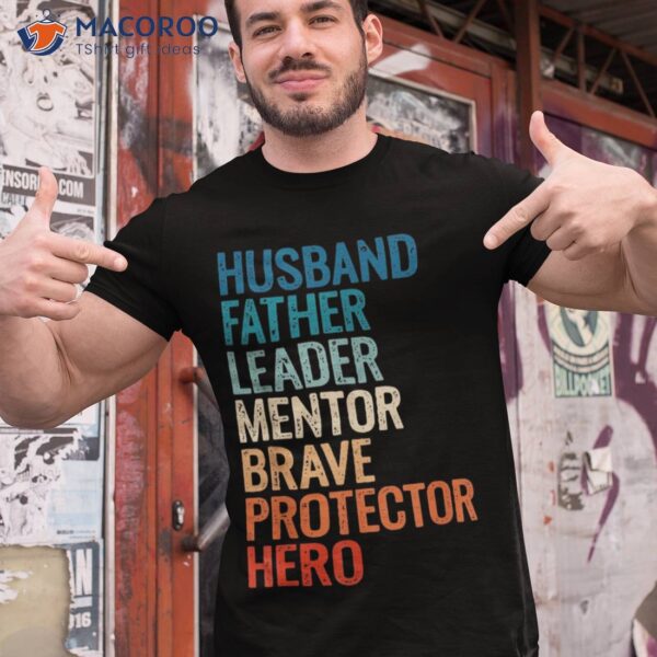 S Dad Shirts For Vintage Husband Retro Daddy Fathers Day Shirt