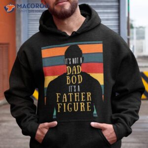 S Dads Bod- Father Figure, Vintage Color, Stripes, Funny Shirt