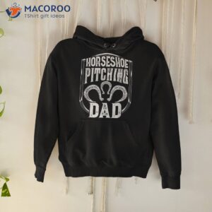 s horseshoe pitching dad pitcher shirt hoodie