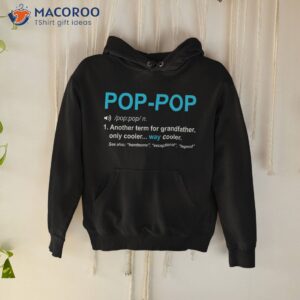 s pop grandpa fathers day birthay for dad poppop papa shirt hoodie