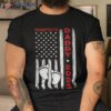 S Promoted To Daddy 2023 New Dad American Flag Birthday Shirt