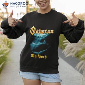 sabaton merch wolfpack in their own track came the wolfpack shirt sweatshirt