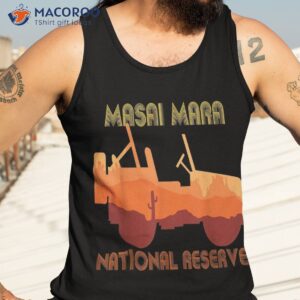 safari tour masai mara kenya national reserve africa shirt tank top 3