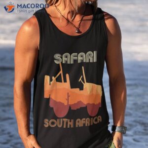 safari tour south africa big five national park shirt tank top