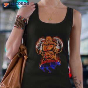 sagat street fighter game shirt tank top 4