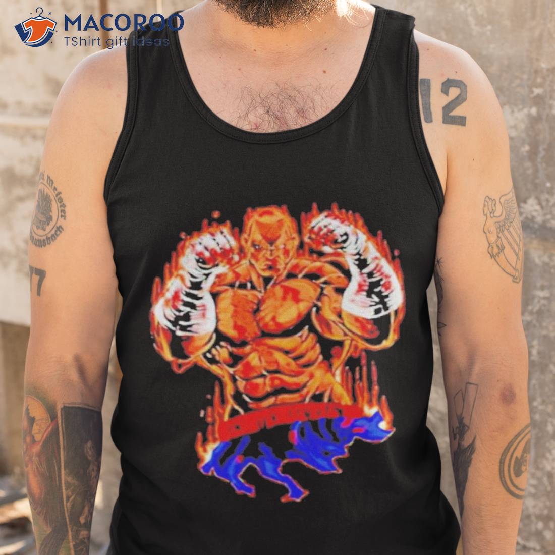 Sagat Street Fighter Game Shirt Sagat Street Fighter Game Shirt