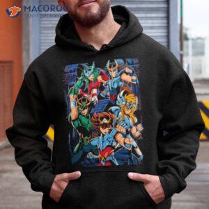 saint seyia all characters shirt hoodie