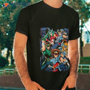 saint seyia all characters shirt tshirt