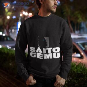 saito gemu black mirror shirt sweatshirt