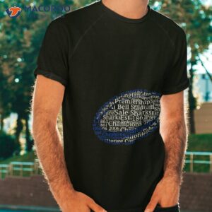 sale english rugby union sharks shirt tshirt