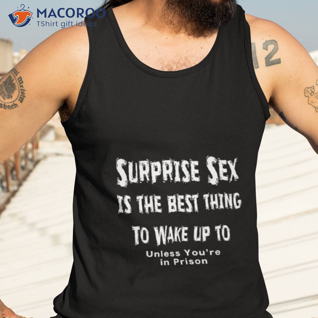 Sam Harris Surprise Sex Is The Best Thing To Wake Up To Dirty Humor Shirt