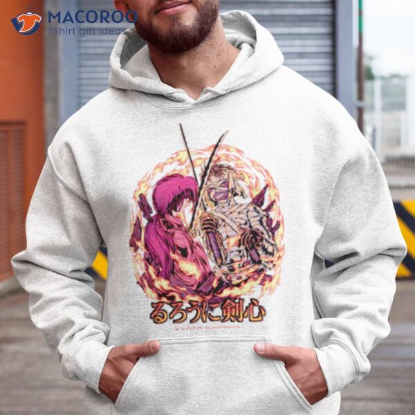 Samurai Kenshin Vs Sishio Rurouni Kenshin Shirt