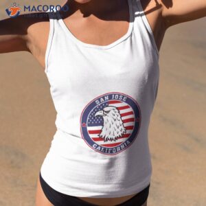 San Jose City California State Usa Flag Travel Souvenir Shirt San Jose City California State Usa Flag Travel Souvenir Shirt
