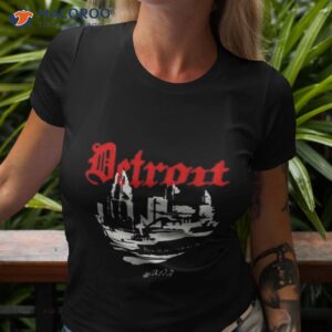 sana detroit distressed 3d detroit shirt tshirt 3