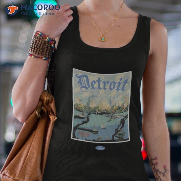 Sanadetroit Merch Detroit River Shirt