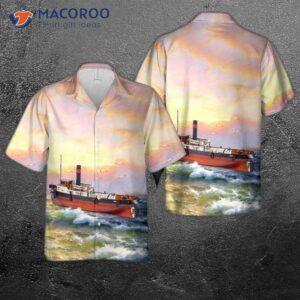 Sanson's Tugboat Hawaiian Shirt