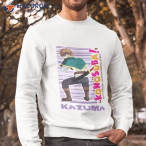 satou kazuma the billionare adventurer konosuba shirt sweatshirt