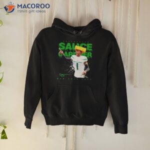 sauce gardner new york jets cheesehead shirt hoodie