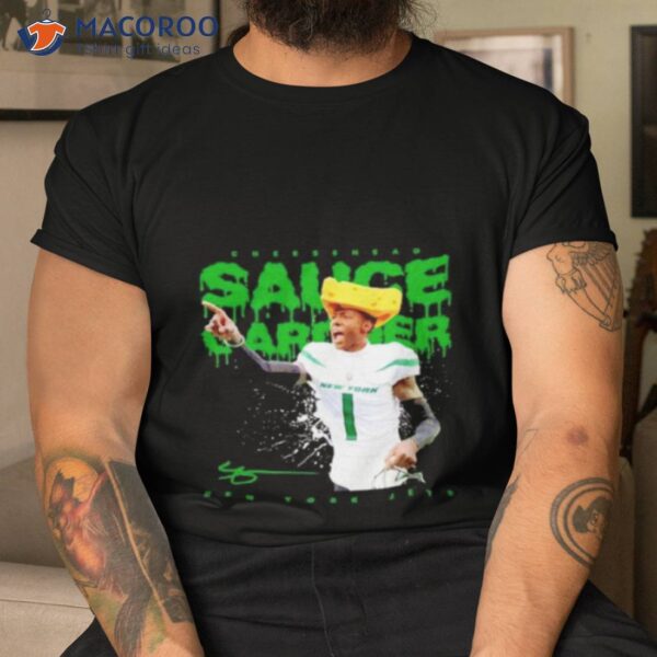 Sauce Gardner New York Jets Cheesehead Shirt