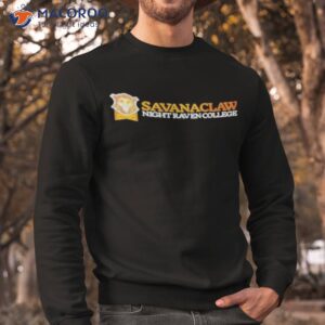 savanaclaw night raven college shirt sweatshirt