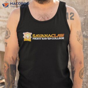 savanaclaw night raven college shirt tank top