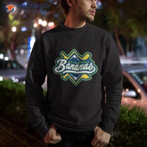 savannah bananas officially licensed baseball base shirt sweatshirt