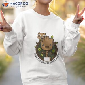 save the galaxy chibi guardians of the galaxy shirt sweatshirt 2