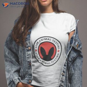 save the rabbits stop animal testing shirt tshirt 2